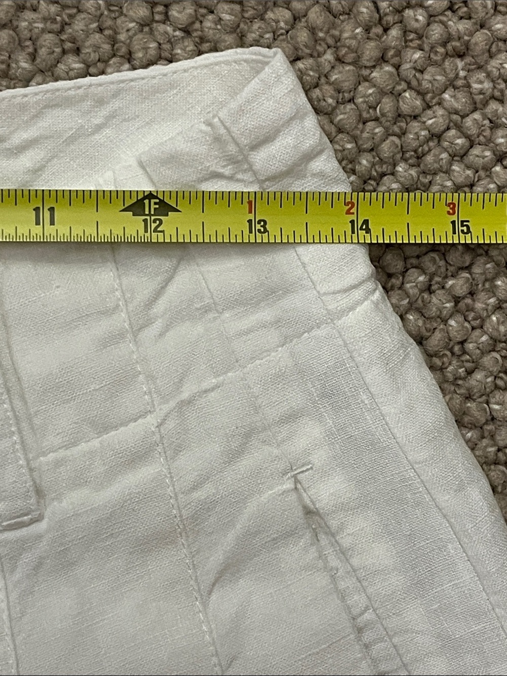 Chico’s Wide-Leg 100% Linen Pants in White - Picture 8 of 13